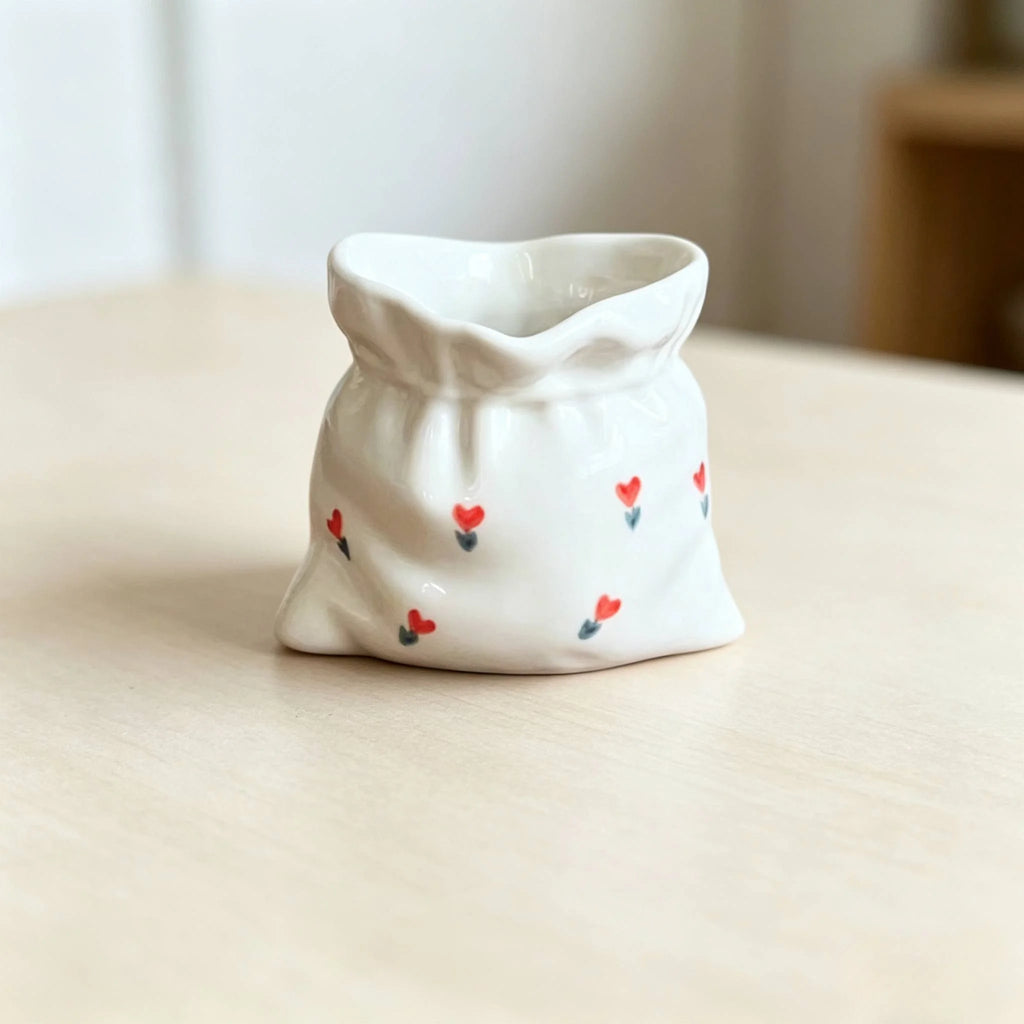 Tasse En Céramique Plissée 220 Ml — Fleur D'amour, photo 13