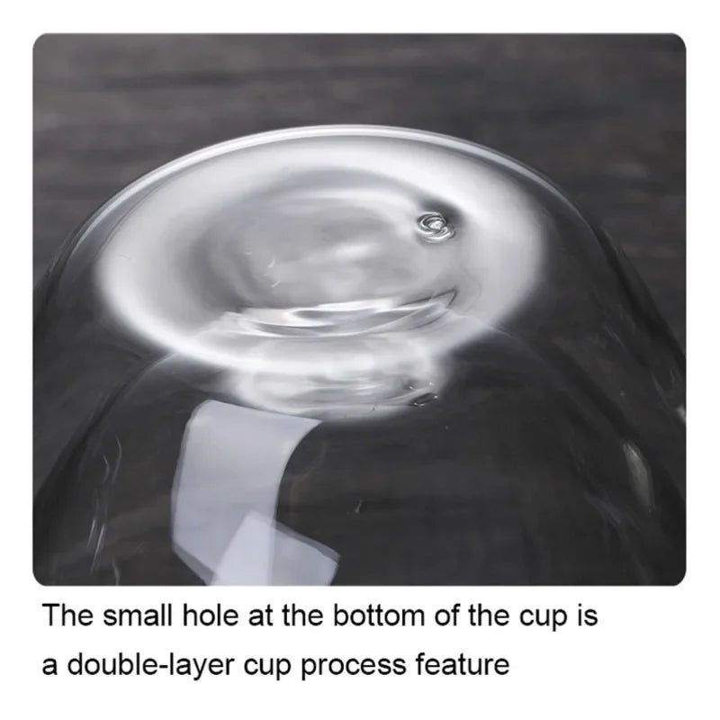 Tasse En Verre À Double Paroi Pour Café Et Thé