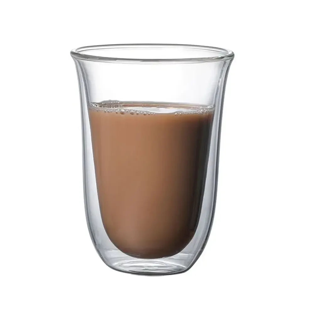 Tasse En Verre À Double Paroi Résistante À La Chaleur