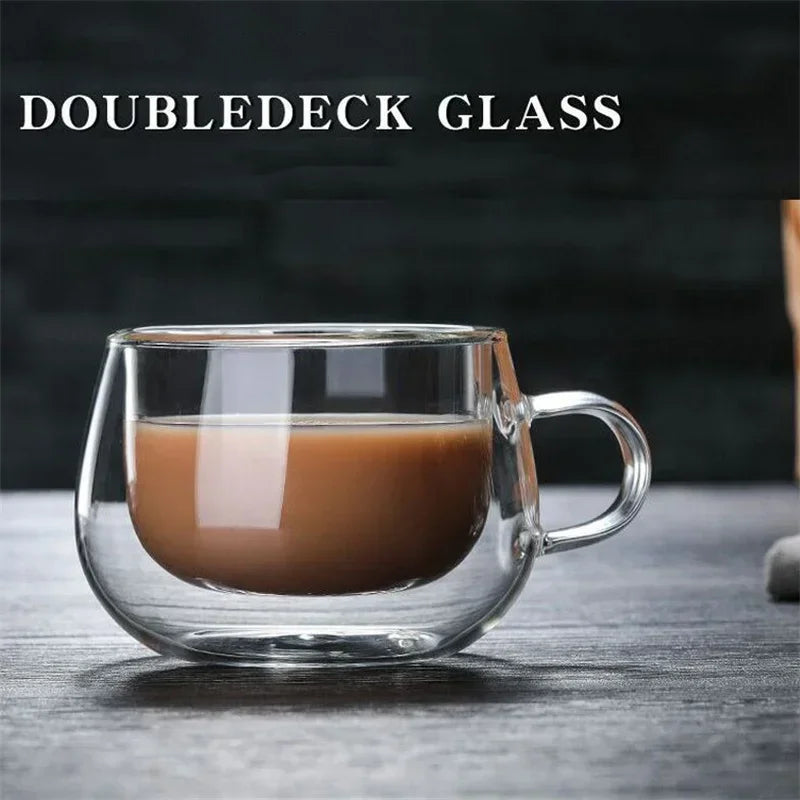 Tasse En Verre Borosilicate À Double Paroi