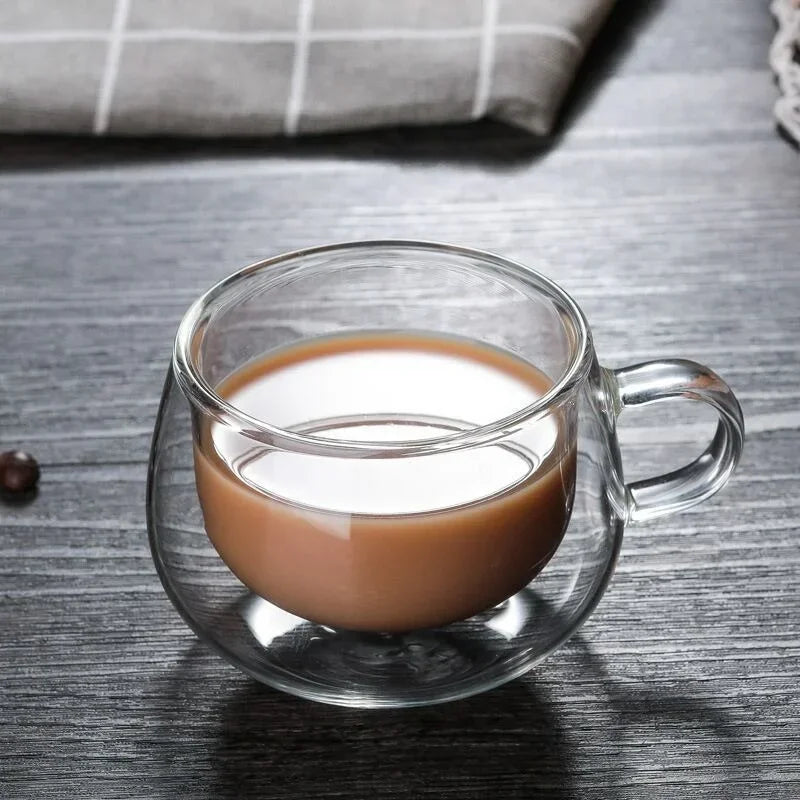 Tasse En Verre Borosilicate À Double Paroi