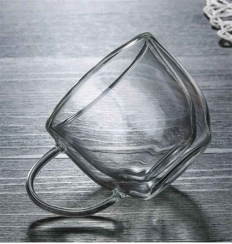 Tasse En Verre Borosilicate À Double Paroi