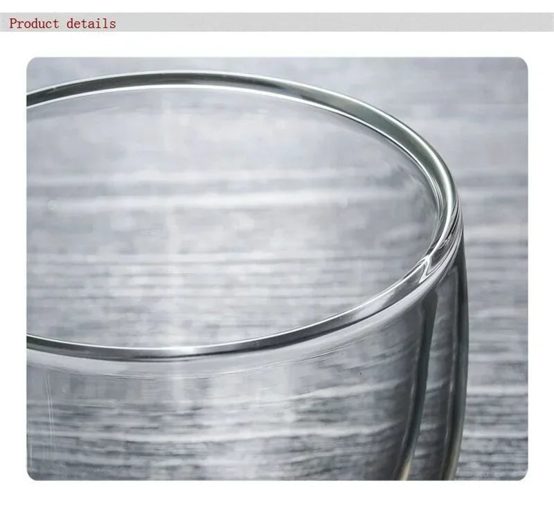 Tasse En Verre Borosilicate À Double Paroi