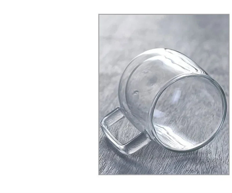 Tasse En Verre Borosilicate À Double Paroi
