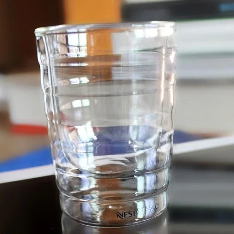 Tasse En Verre Double Paroi Résistante à la Chaleur