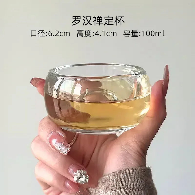 Tasse En Verre Épais Pour Thé Et Infusion