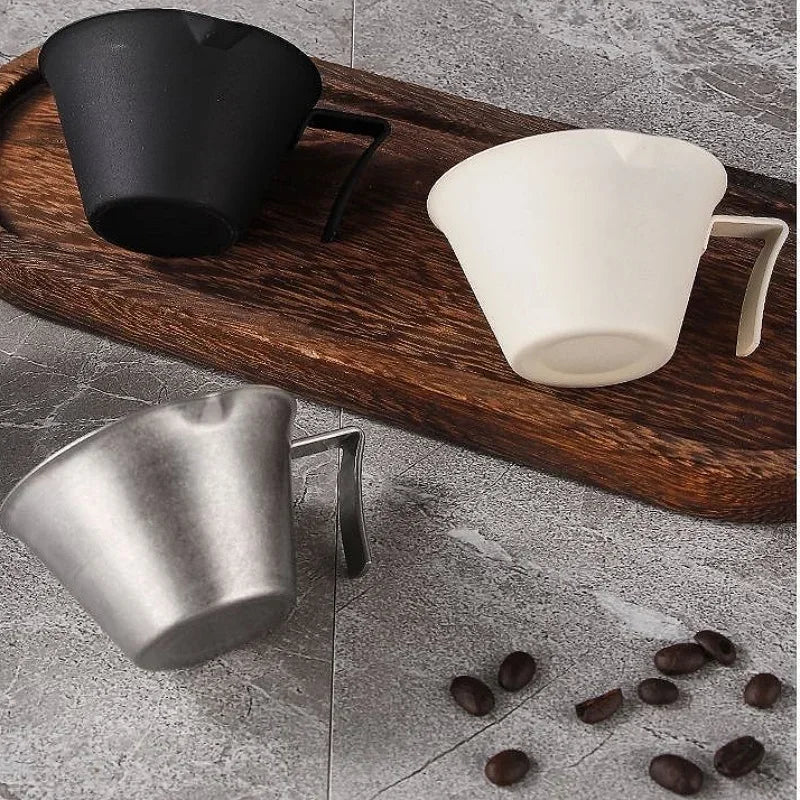 Tasse Espresso 100 Ml En Acier Inoxydable Avec Échelle