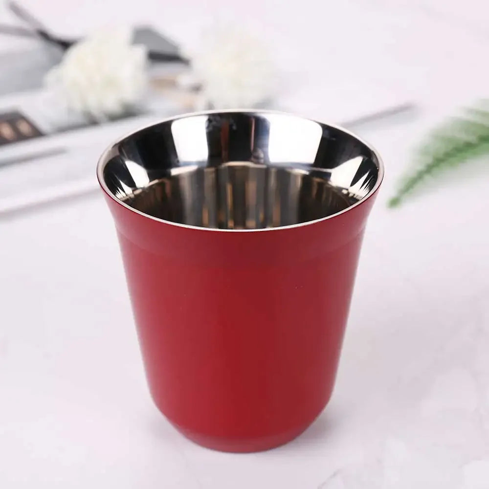 Tasse Espresso Isotherme En Acier Inoxydable 160 Ml