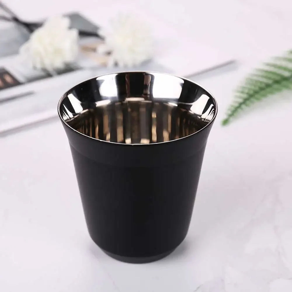 Tasse Espresso Isotherme En Acier Inoxydable 160 Ml