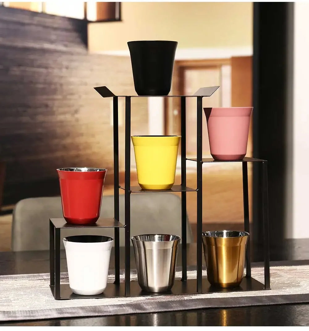 Tasse Espresso Isotherme En Acier Inoxydable 160 Ml