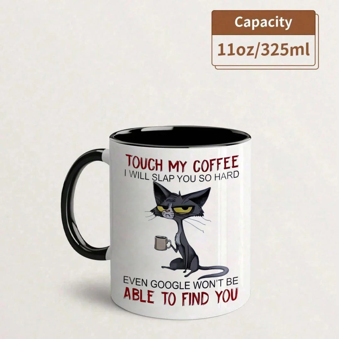 Tasse Humoristique en Céramique pour Café — 【Noir】, photo 7