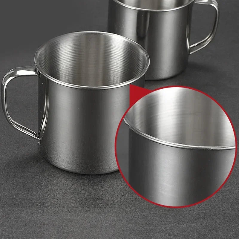 Tasse Isotherme en Acier Inoxydable Avec Anse pour Voyage