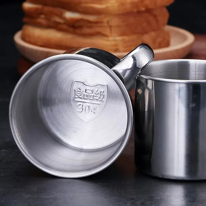Tasse Isotherme en Acier Inoxydable Avec Anse pour Voyage