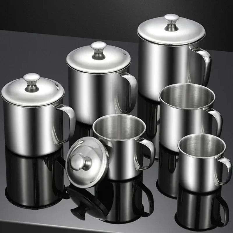 Tasse Isotherme en Acier Inoxydable Avec Anse pour Voyage