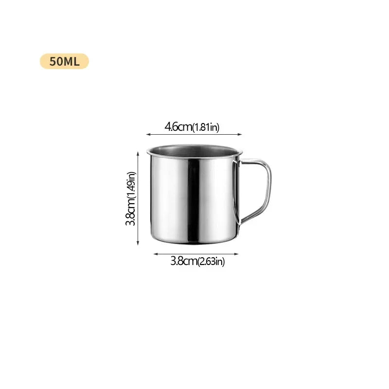 Tasse Isotherme en Acier Inoxydable Avec Anse pour Voyage