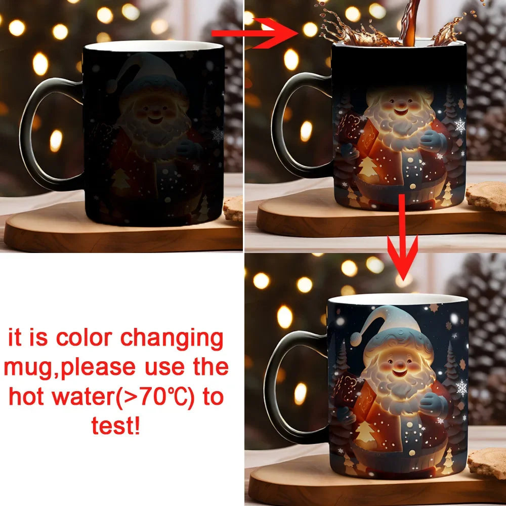Tasse Magique de Noël en Céramique 325 Ml