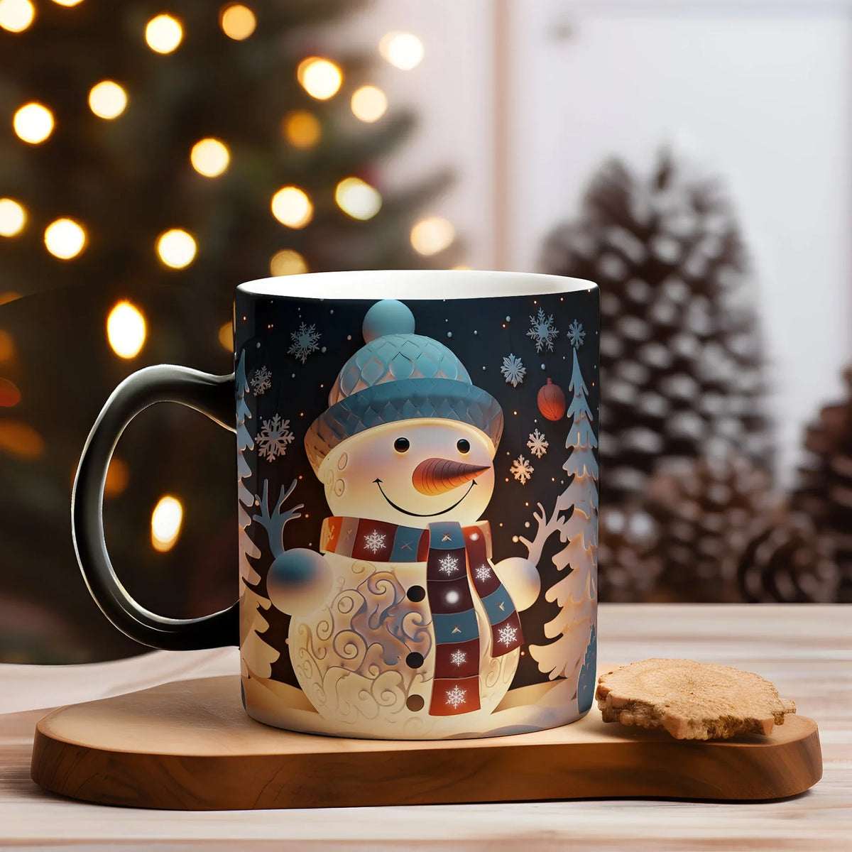 Tasse Magique de Noël en Céramique 325 Ml