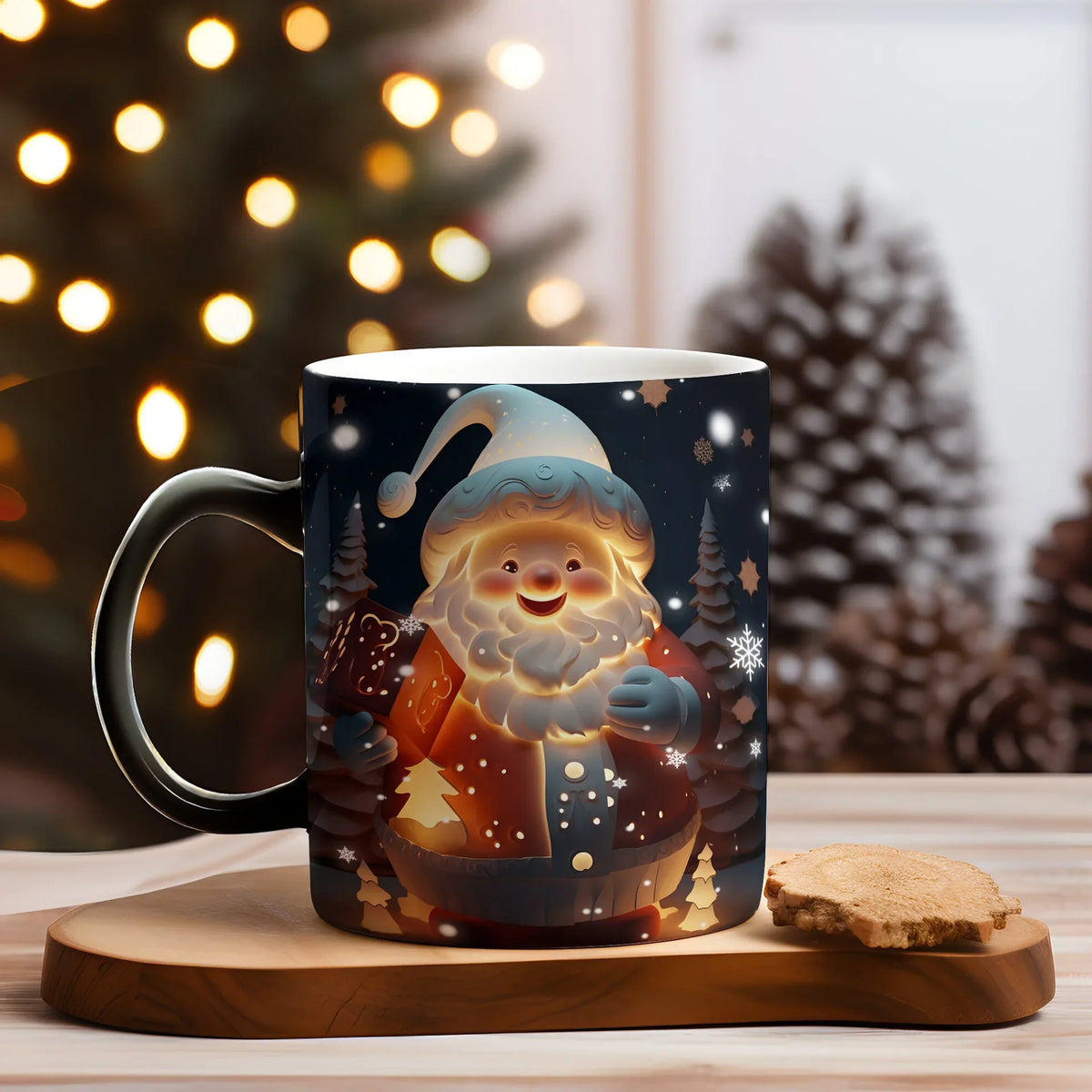 Tasse Magique de Noël en Céramique 325 Ml
