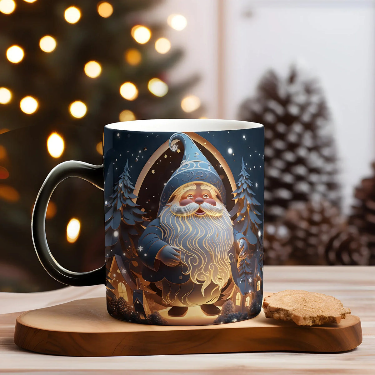 Tasse Magique de Noël en Céramique 325 Ml