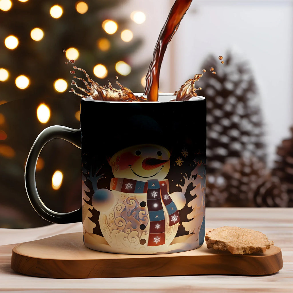 Tasse Magique de Noël en Céramique 325 Ml