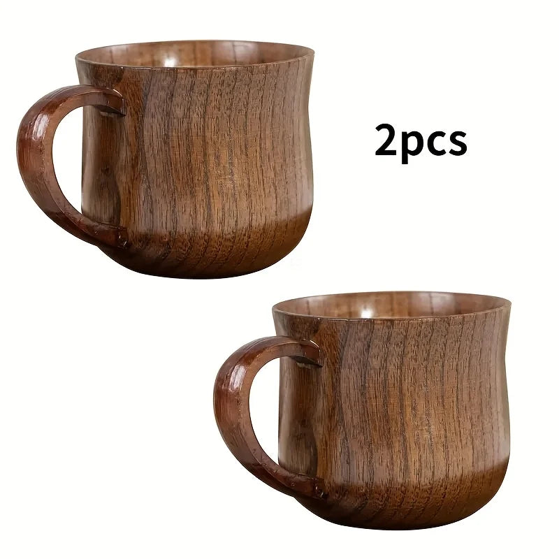 Tasses à Café en Bois Avec Poignées — photo 10