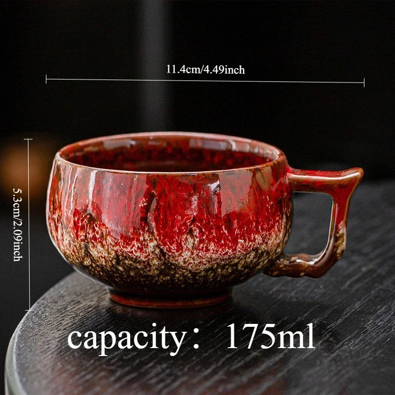Tasses À Café En Céramique Glaçure Au Four