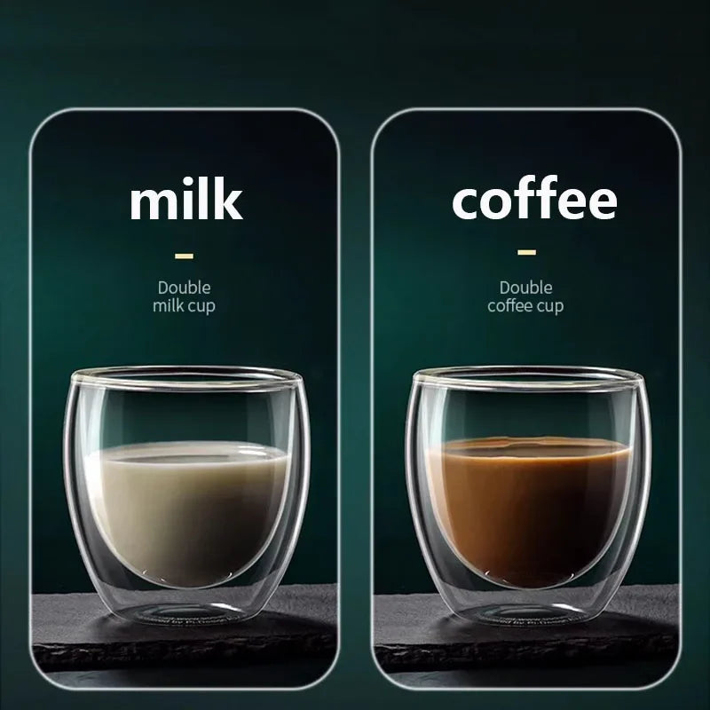Tasses À Espresso En Verre Double Paroi