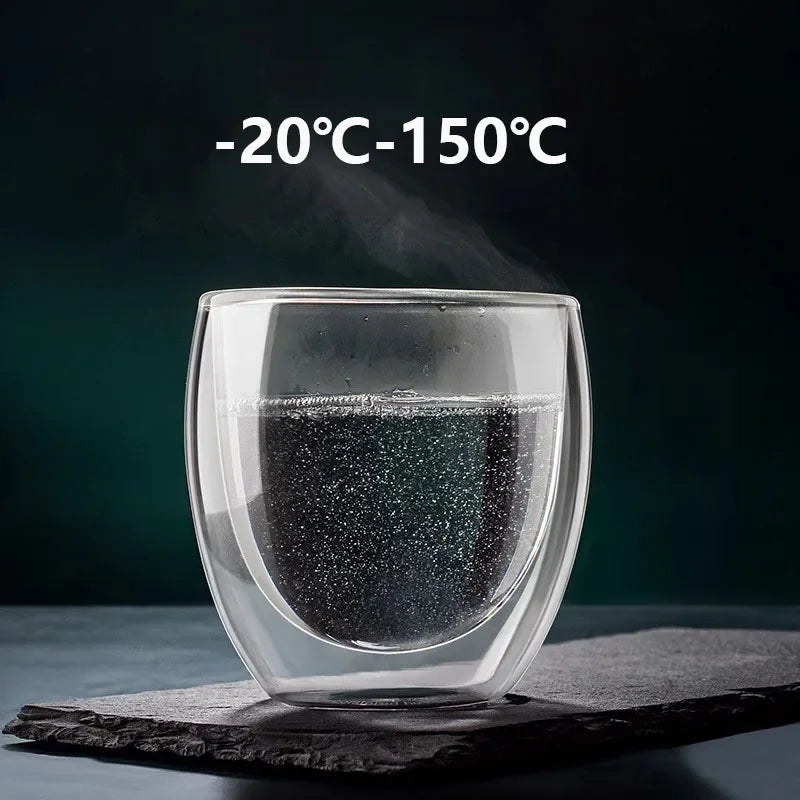 Tasses À Espresso En Verre Double Paroi