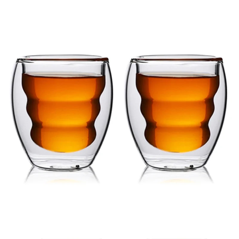Tasses À Espresso En Verre Double Paroi