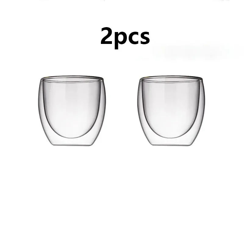 Tasses À Espresso En Verre Double Paroi