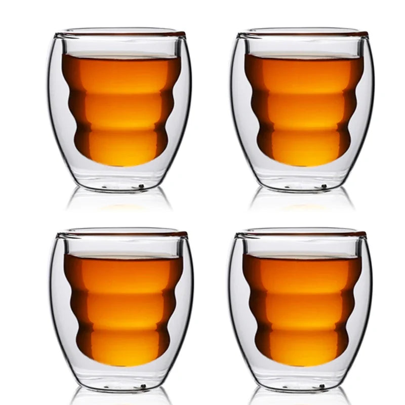 Tasses À Espresso En Verre Double Paroi