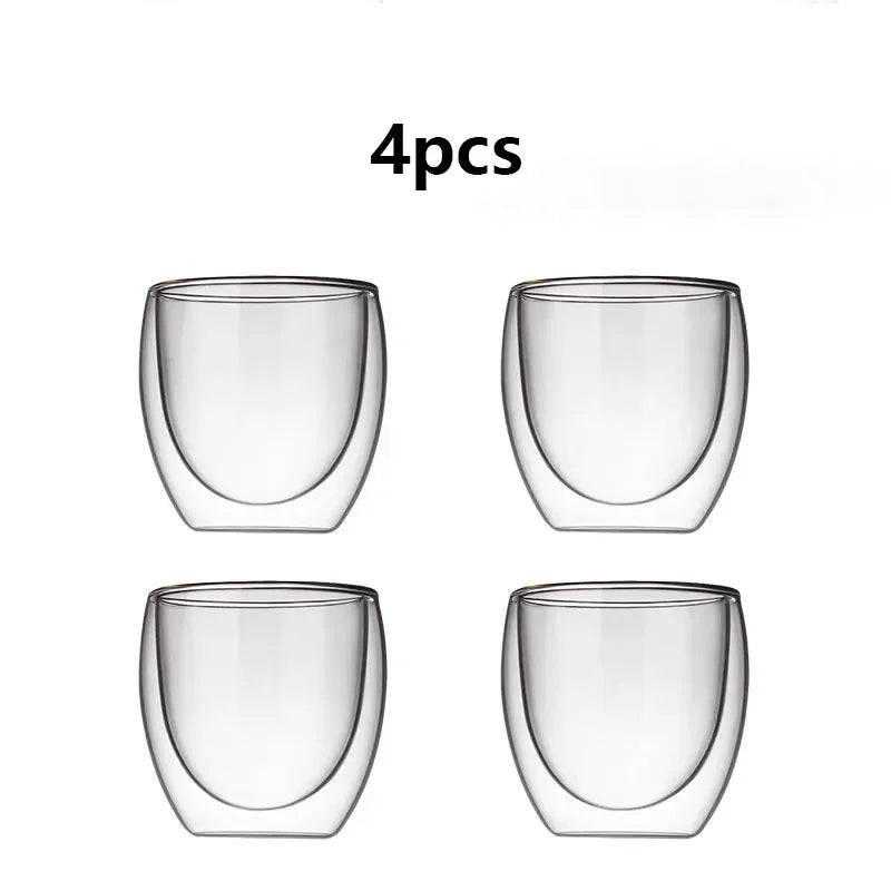 Tasses À Espresso En Verre Double Paroi