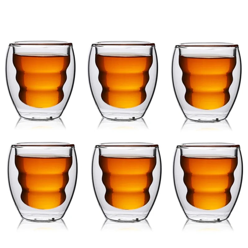 Tasses À Espresso En Verre Double Paroi
