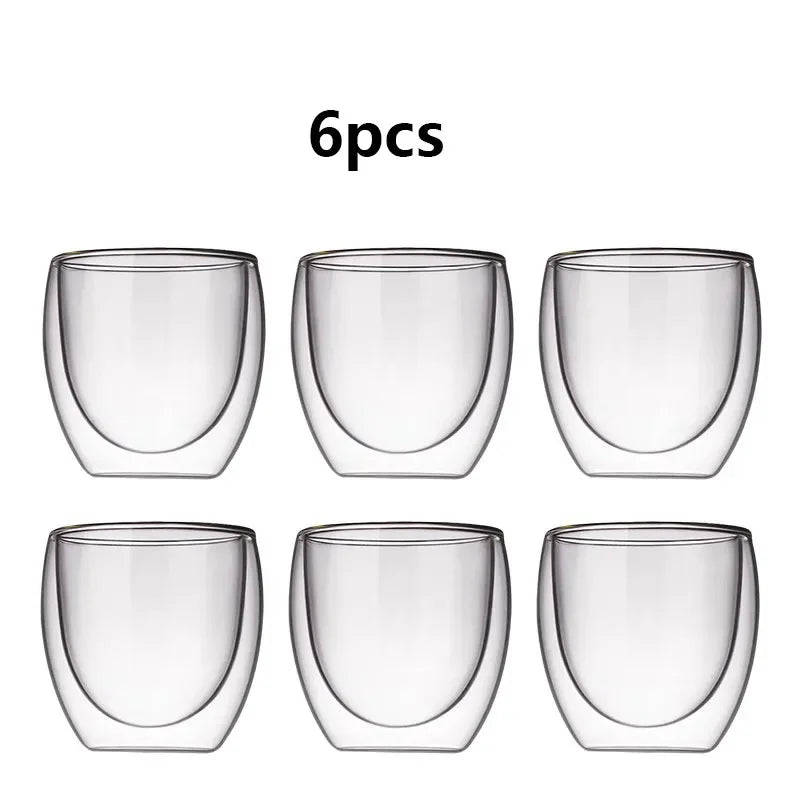 Tasses À Espresso En Verre Double Paroi