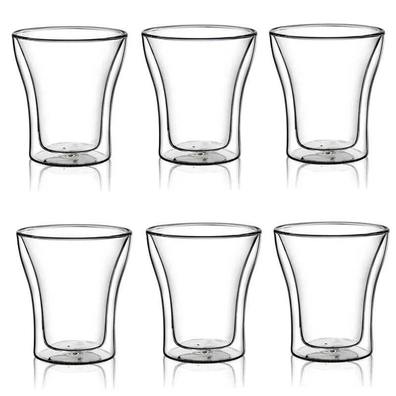 Tasses À Espresso En Verre Double Paroi