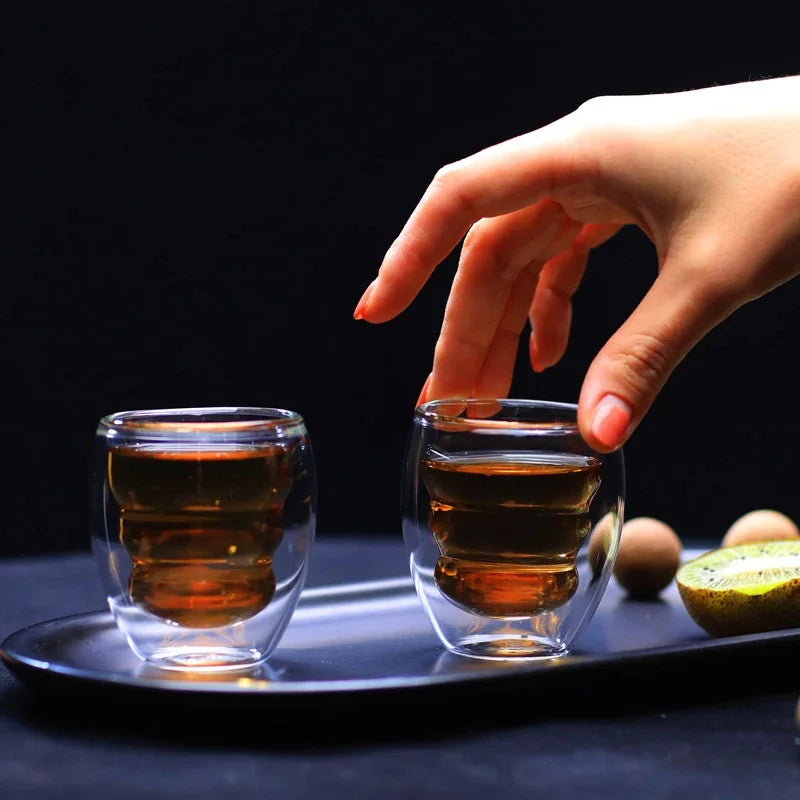 Tasses À Espresso En Verre Double Paroi
