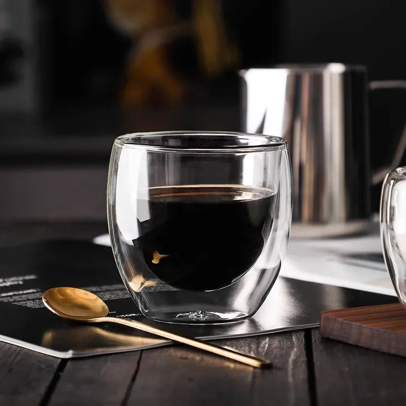 Tasses À Espresso En Verre Double Paroi