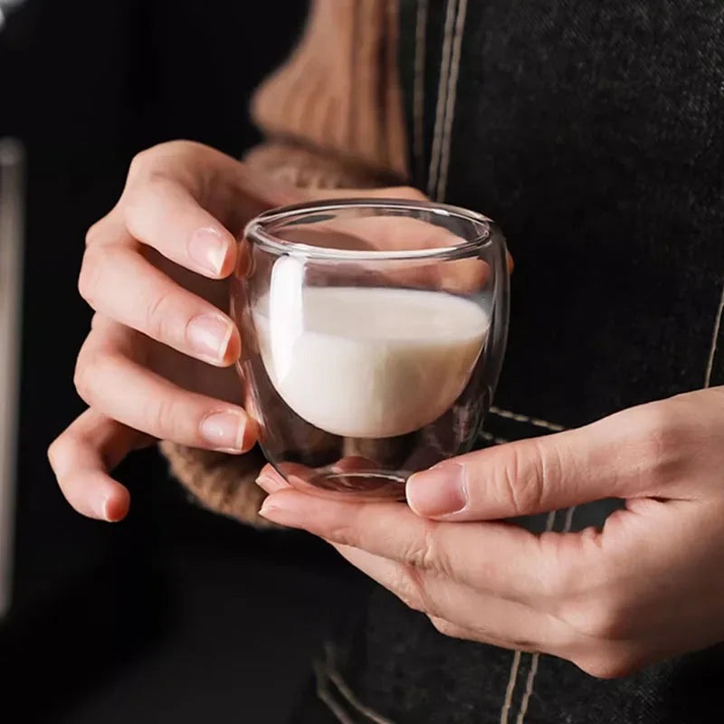 Tasses À Espresso En Verre Double Paroi