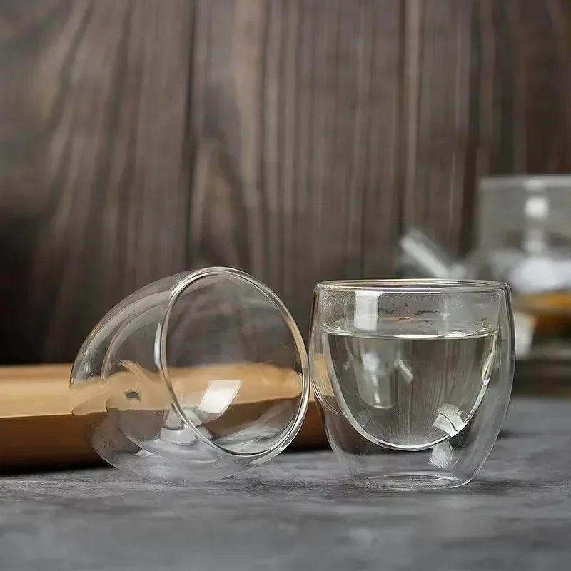 Tasses À Espresso En Verre Double Paroi