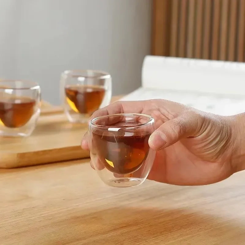 Tasses À Espresso En Verre Double Paroi