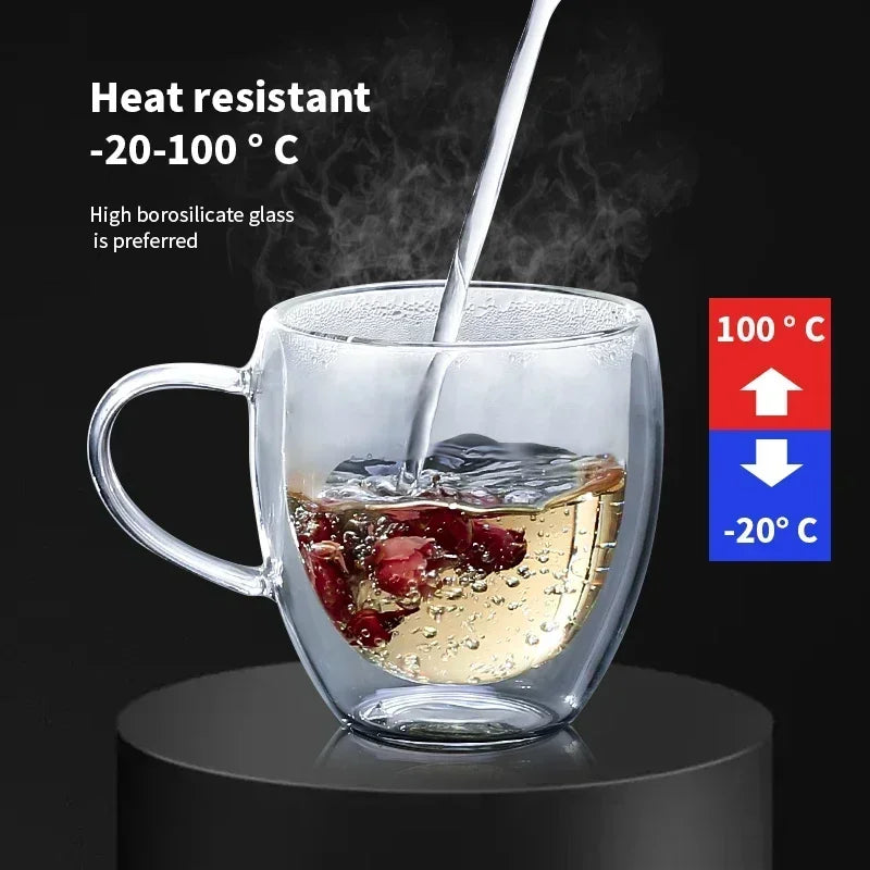 Verres À Double Paroi Résistants À La Chaleur