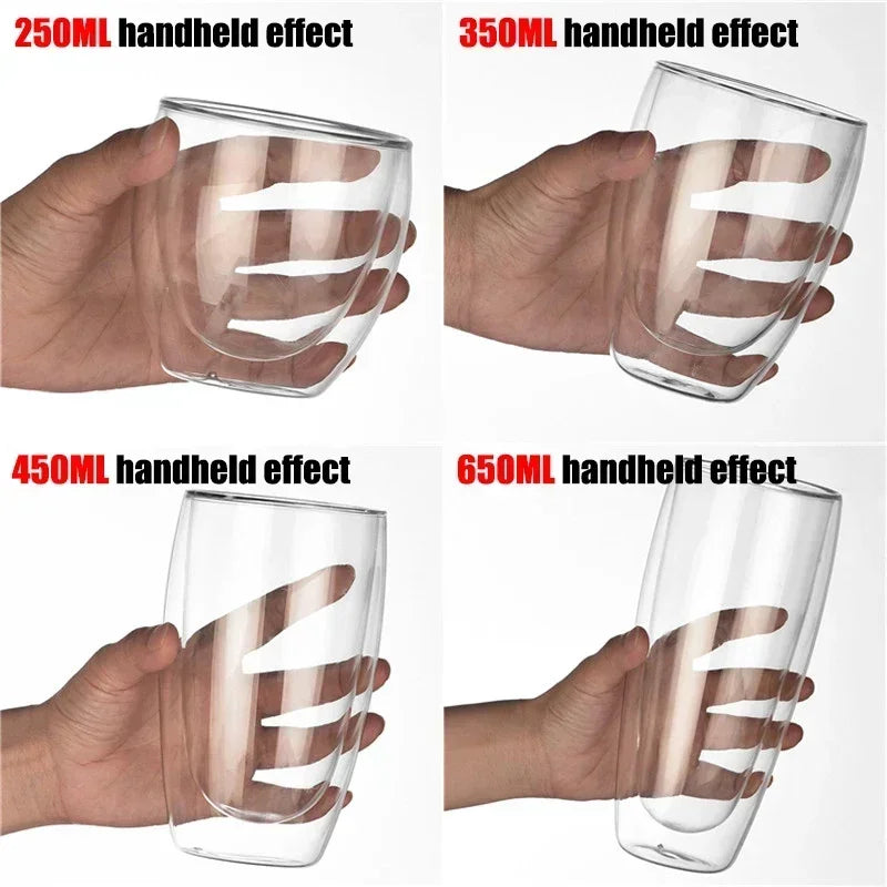 Verres À Double Paroi Résistants À La Chaleur