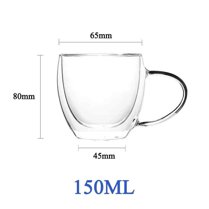 Verres À Double Paroi Résistants À La Chaleur