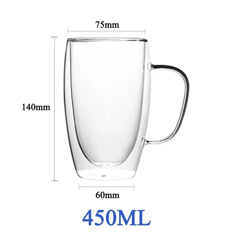 Verres À Double Paroi Résistants À La Chaleur