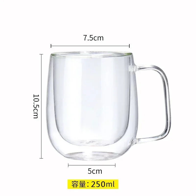 Verres À Double Paroi Résistants À La Chaleur
